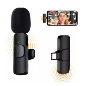 Micrófono Lavalier (Solapa) Inalámbrico Plug & Play (Tipo C / iPhone)